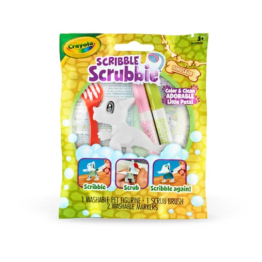 Crayola® Scribble Scrubbie® New Dinosaur Blind Pack